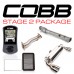 Cobb Mitsubishi Evo X Stage 2 Power Package w- Quad-Tip Exhaust w-V3