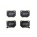 Cosworth StreetMaster Rear Brake Pads Nissan Skyline R32 GTR, R34 GTT