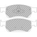 Ferodo DS2500 Front Brake Pad Set, Mk3 ST250