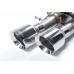 Milltek Sport Cat-back Exhaust Resonated (quieter). Polished Tips