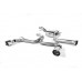 Milltek Sport Cat-back Exhaust 3-inch 'Race' System - Polished GT-100 Trims