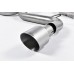 Milltek Sport Cat-back Exhaust 3-inch 'Race' System - Titanium GT-100 Trims