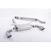 Milltek Sport Secondary Cat-back Exhaust Resonated. Brushed Titanium Tips Toyota GT86 & Subaru BRZ