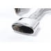 Milltek Sport Cat-back Exhaust Louder. Polished Oval Tips