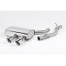 Milltek Sport Cat-back Exhaust Non-resonated (louder) Volkswagen Golf MK5 R32 3.2 V6 2005 > 2009