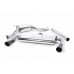 Milltek Sport Cat-back Exhaust E-Mark System. Black Tips