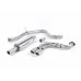 Milltek Sport Cat-back Exhaust Resonated (quieter). Polished Tips