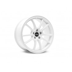 Racingline 18x8.5+45  Motorsport White Single Wheel